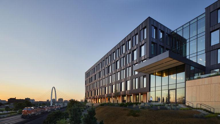 The Catalyst builidng in Spokane’s University District. Spokane, Washington